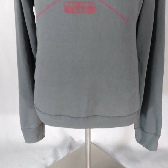 North Shore Surf Co sweater sweatshirt Men's 2XL XXL gray long sleeve fleece - Picture 3 of 12